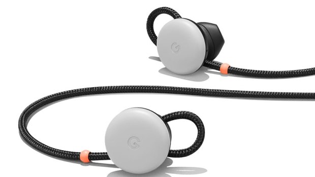 Google's Pixel Buds have adjustable loops to keep them in your ears, rather than a selection of differently-sized tips.