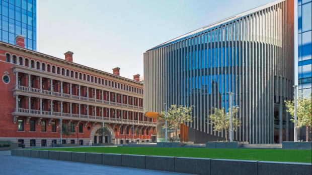 The City of Perth Library and Public Plaza.