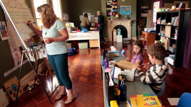 Over the past four years there has been a 40 per cent increase in home schooling.