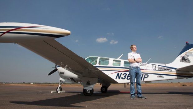 Matt Guthmiller wants to become the youngest person to fly solo around the world.