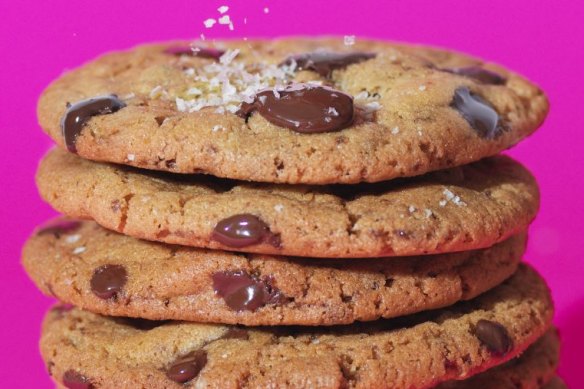 Have you ever sprinkled a pinch of flaky salt on a chocolate chip cookie just before baking? Try it. You won't regret it.