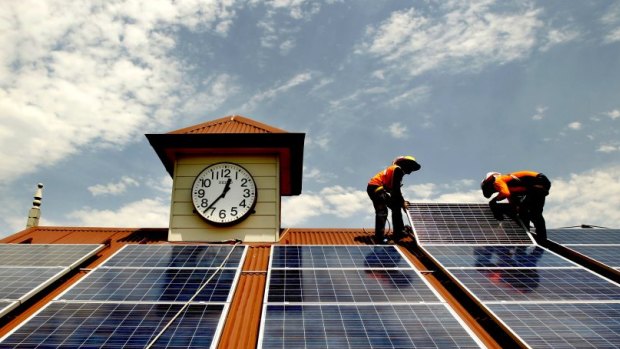 Time to get cracking on renewables and energy efficiency, the NSW government says.