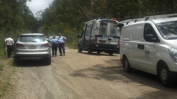 Police and forensic police examined Archery Road.