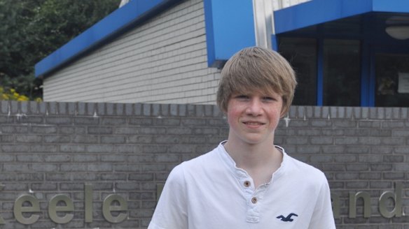 Work experience boy Tom Wagg discovers new planet