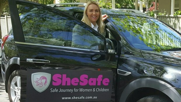 Emma Buchanan started SheSafe after friends expressed concerns about travelling with male drivers.