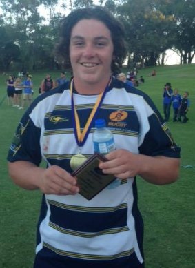 ACT under-17s player Lachlan Lonergan was named man of the match in the Gold Cup final.