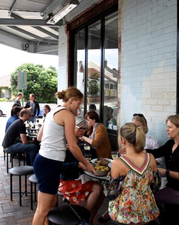 Al fresco at West Juliett in Marrickville.