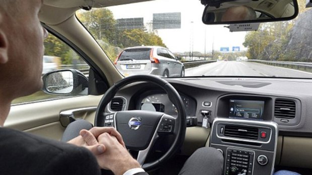 The driverless Volvo, a hands off approach to driving.