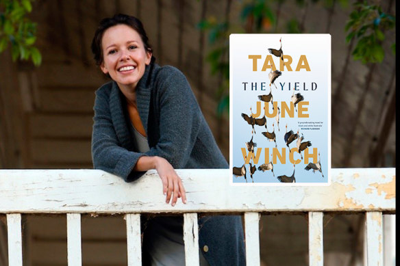 Tara June Winch and her 2020 Miles Franklin Literary Award-winning novel, The Yield.