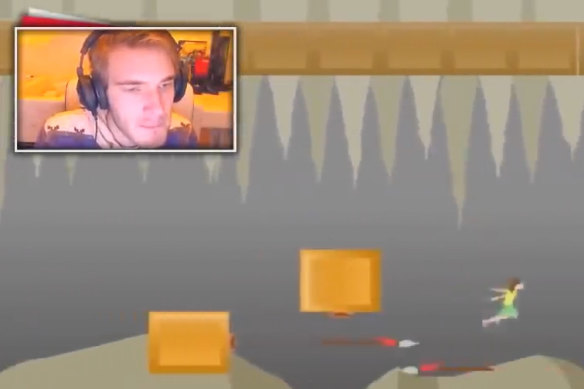 Fans subscribe to watch Kjellberg play video games. 