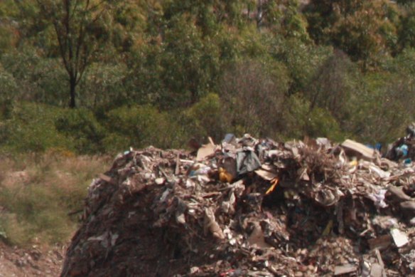 The waste facility at Swanbank, Ipswich, in 2018.