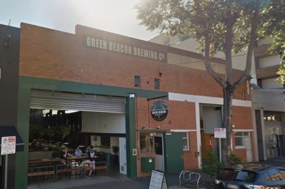 Green Beacon Brewery on Helen Street at Teneriffe.