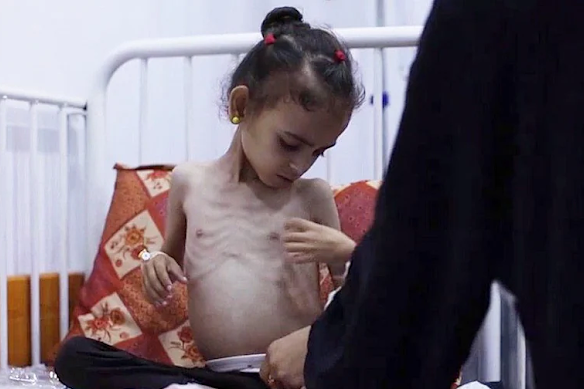 Eight-year-old Maryam.