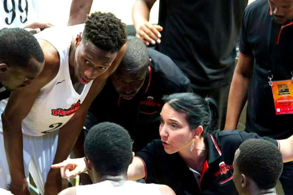 Liz Mills has made a huge name for herself in African basketball.