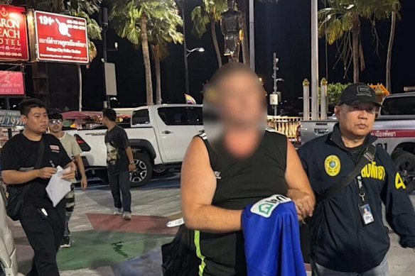 Australian arrested after body found stuffed in suitcase in Thailand