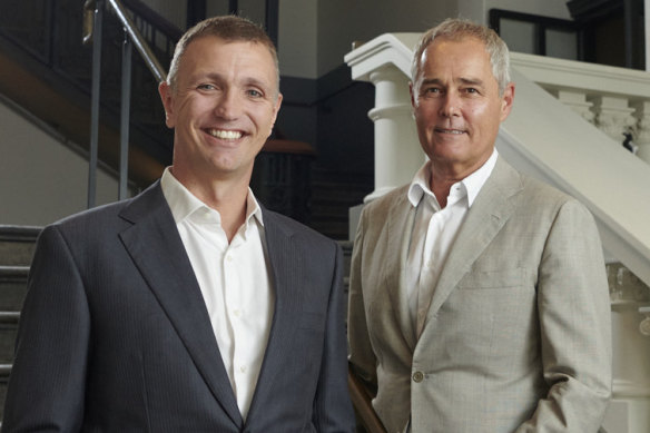 Hesperia founding directors Ben Lisle and Adrian Fini. 
