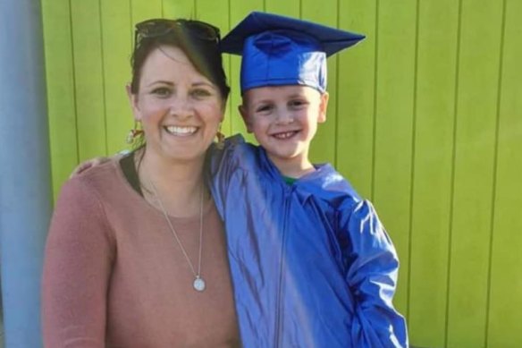 Jess West, 37, and her son Deighton were killed in a horrific collision just days after Christmas. 