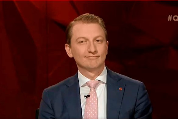 James Paterson, a Liberal senator and former fellow at the conservative Institute of Public Affairs.
