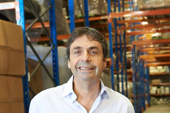 COVID-boom: Nick Scali managing director Anthony Scali has reported a bumper profit.