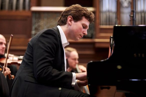 Pianist Jayson Gillham.