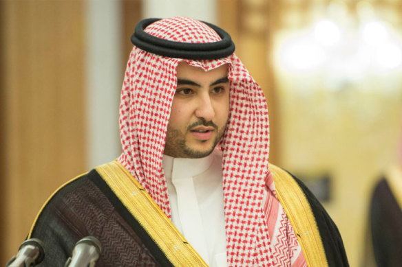 Saudi Prince and deputy defence minister Khalid bin Salman, brother of Mohammed bin Salman.