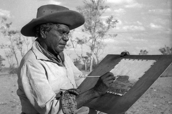 Albert Namatjira in 1958: he was ‘the beginning of a recognition of Aboriginal people by white Australia.’