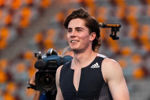 Rohan Browning after his run in Queensland.