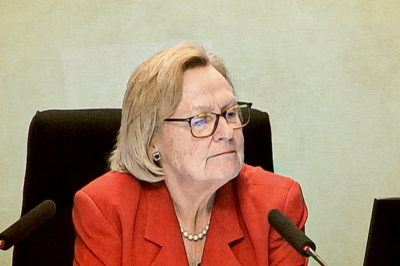 Commissioner Patricia Bergin.