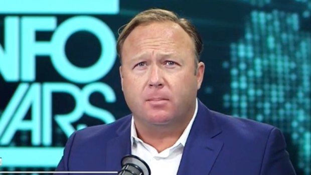 Conspiracy theorist Alex Jones of InfoWars.com is a hit on social media.