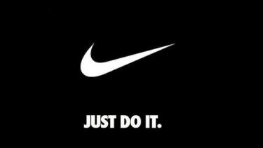 nike symbol just do it