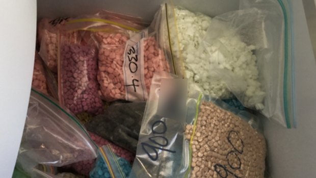 Australian Federal Police seized 33 kilograms of drugs in a massive postal haul. 