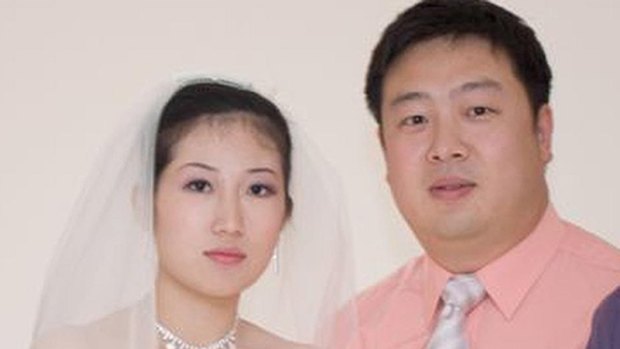 Dan Sun and Nuo Zhao on their wedding day in 2008.
Two years later, Zhao would murder his wife.