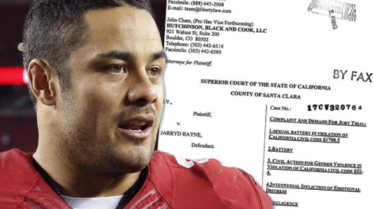 Please explain: Jarryd Hayne