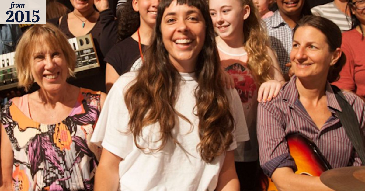 Bree van Reyk launches school of rock for girls – and it's massive