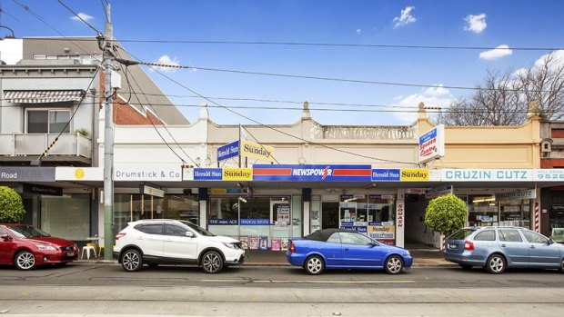 Shops at 67-77 Hawthorn Road have sold for $4.4 million.