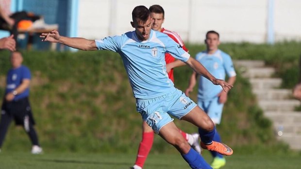Canberra export Marko Milutinovic hasn't looked back leaving for the Serbian soccer leagues in 2015.