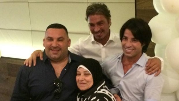 Michael and Fadi Ibrahim (pictured left and right with brother John) were arrested in Dubai as part of the operation.