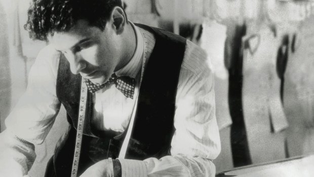 Bagnato as a young pattern maker in the late 1970s.