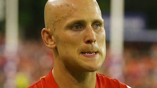 Done for the year: Suns skipper Gary Ablett won't play again in 2016.