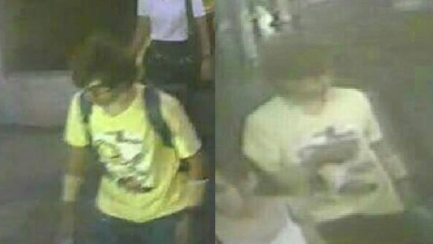Main suspect ... Thai police released these pictures of a man they want to question in relation to the Bangkok bombing.