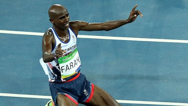 "Great athlete": Mo Farah