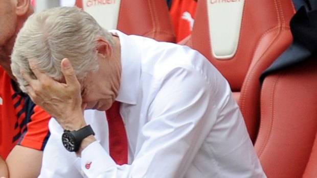 Arsenal manager Arsene Wenger laments a bad start to the season.