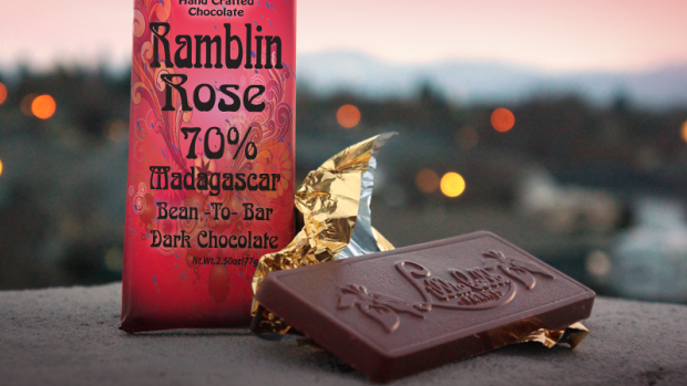 Lillie Belle's Ramblin' Rose 70 per cent bar.