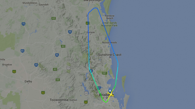 QF61 turned back to Brisbane about half an hour into the flight to Tokyo Narita.