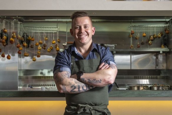 Chef Elijah Holland is fusing coastal Australian ingredients with Mediterranean seafood dishes.