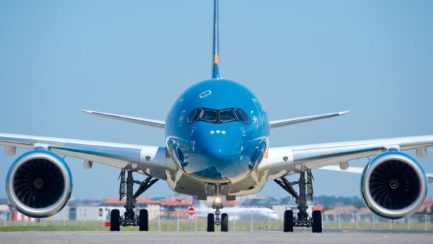 越南航空公司的航空公司操作架空客A350 XWB令人印象深刻。