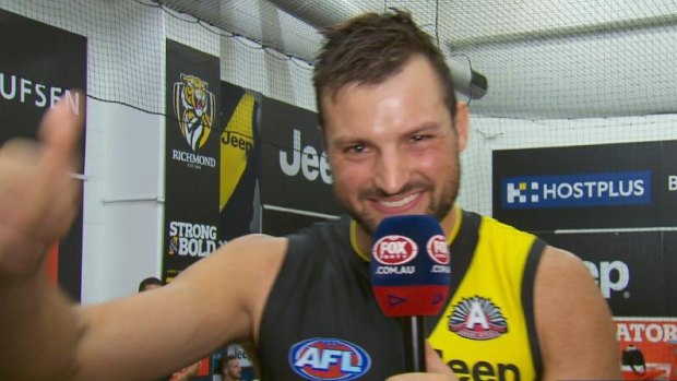 Change of fortune: Once down and out, Toby Nankervis is another Tiger to enjoy an unexpected rise to the top.