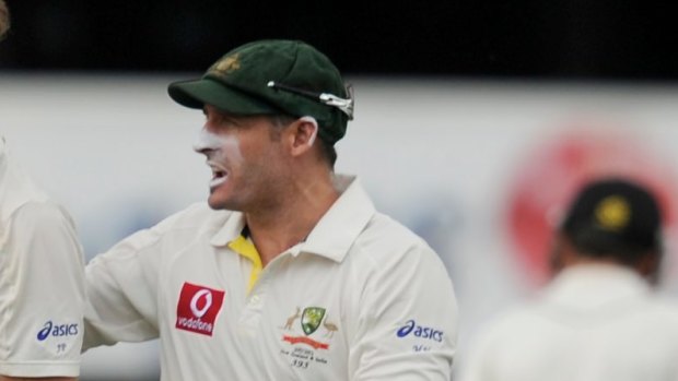 Mike Hussey says that he loves the look of a worn Baggy Green as it is a symbol of the battles he has been involved in.