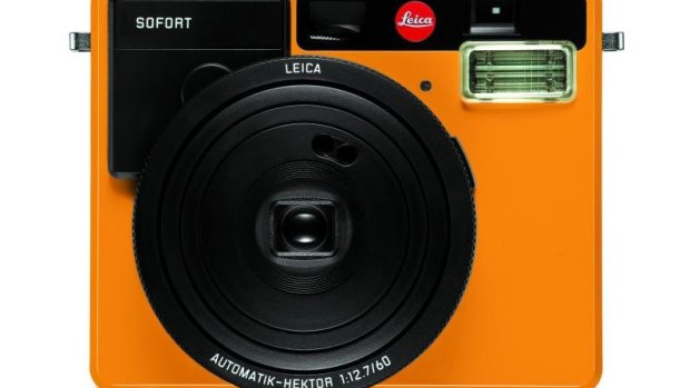 Orange Leica Sofort.