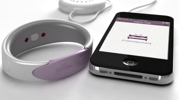 Pillow Talk wants to connect two people so they can listen to each other's heartbeat remotely.
